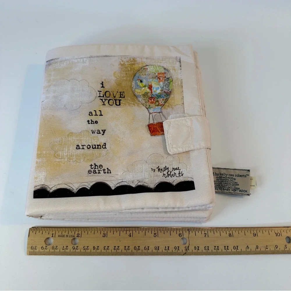True by Kelly Rae Roberts for Demdaco‎ Art Cloth Book I Love You Baby Kids